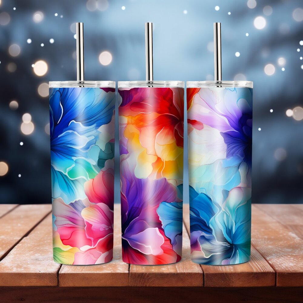 Vibrant 20oz Tumbler, Personalized is Optional, Gifts For Her